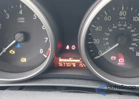 2011 Mazda Mazda3 I Touring из США, поврежденный, VIN JM1BL1VG4B1375544